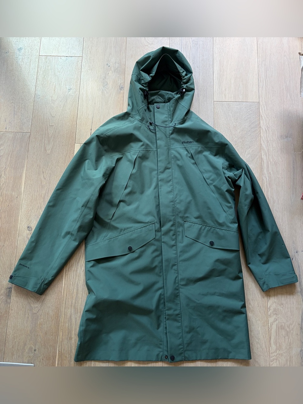 Rohan Kendal Rain Coat Waterproof Barricade 2-Layer hooded outdoor hiking - L